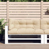Vidaxl Palettenkissen 3 St. Stoff Beige
