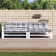 VIDAXL PALLET -Kissen 5 ST Fabric Diamond Muster grau
