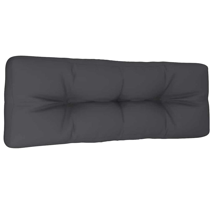 VidaXL Palettenkissen 120x40x12 cm Stoff Anthrazit