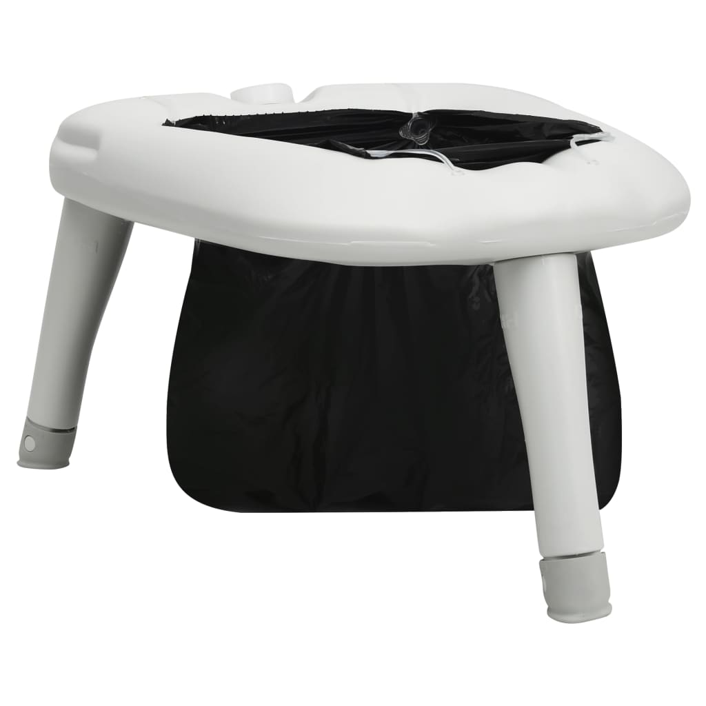 Vidaxl Camping -Toilette mit Taschen 200 kg