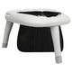 Vidaxl Camping -Toilette mit Taschen 200 kg