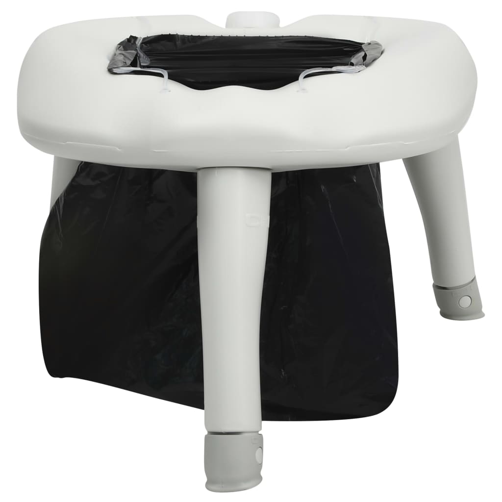 Vidaxl Camping -Toilette mit Taschen 200 kg