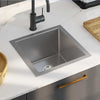 Vidaxl Sink handgefertigt Edelstahl