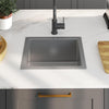 Vidaxl Sink handgefertigt Edelstahl