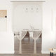 Vidaxl Vorhang Macramé 140x240 cm Baumwolle