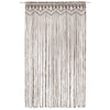 Vidaxl Vorhang Macramé 140x240 cm Baumwolltaupe