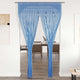 Vidaxl Vorhang Macramé 140x240 cm Baumwollblau