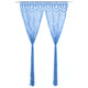 Vidaxl Vorhang Macramé 140x240 cm Baumwollblau
