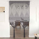 VIDAXL -Vorhang Macramé 140x240 cm Baumwoll -Anthrazit