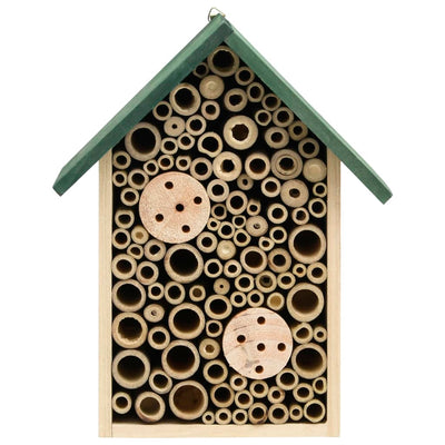 Vidaxl Insektenhotels 2 PCs 23x14x29 cm Festkieferholz