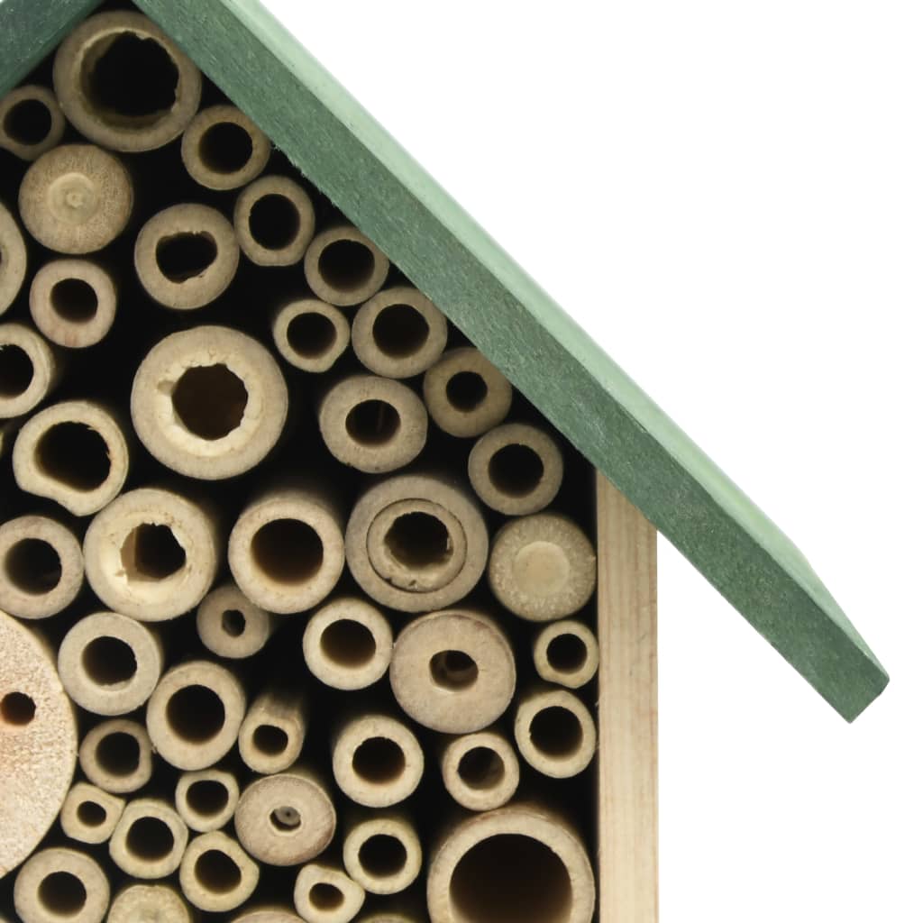 Vidaxl Insektenhotels 2 PCs 23x14x29 cm Festkieferholz