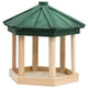 Vidaxl Vogelfutter achteckiges 33x30 cm Festkieferholz
