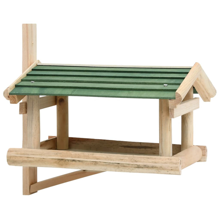 Vidaxl -Vogelfutter 35x29.5x21 cm Festholzholz