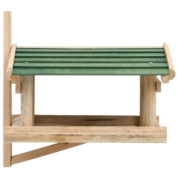 Vidaxl -Vogelfutter 35x29.5x21 cm Festholzholz