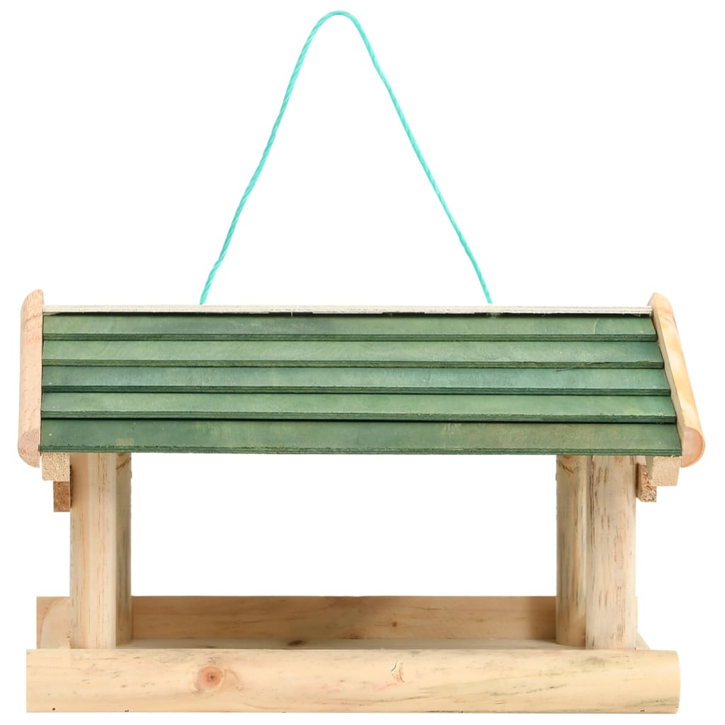 Vidaxl -Vogelfutter 35x29.5x21 cm Festholzholz