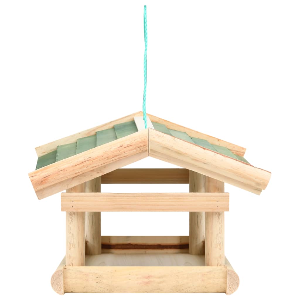 Vidaxl -Vogelfutter 35x29.5x21 cm Festholzholz