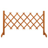 Vidaxl Garden Slat Arbeit 120 x 60 cm Festkiefer Orange