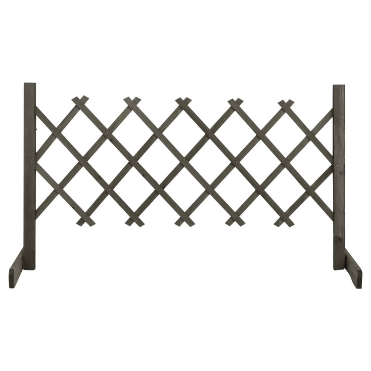 Vidaxl Garden Slat Arbeit 120x60 cm Festkiefer Grau