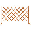 Vidaxl Garden Slat Arbeit 120x90 cm Festkiefer Orange