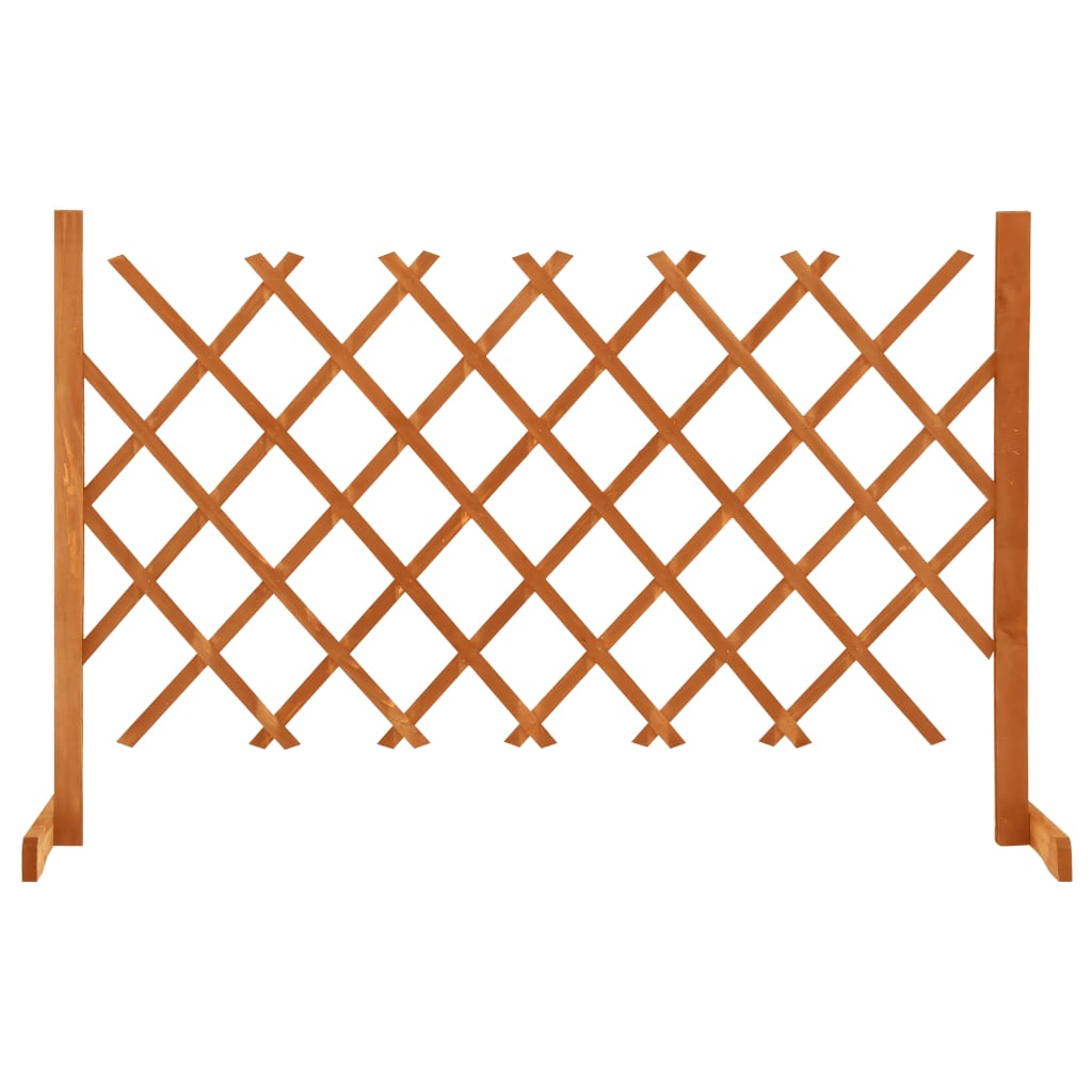 Vidaxl Garden Slat Arbeit 120x90 cm Festkiefer Orange