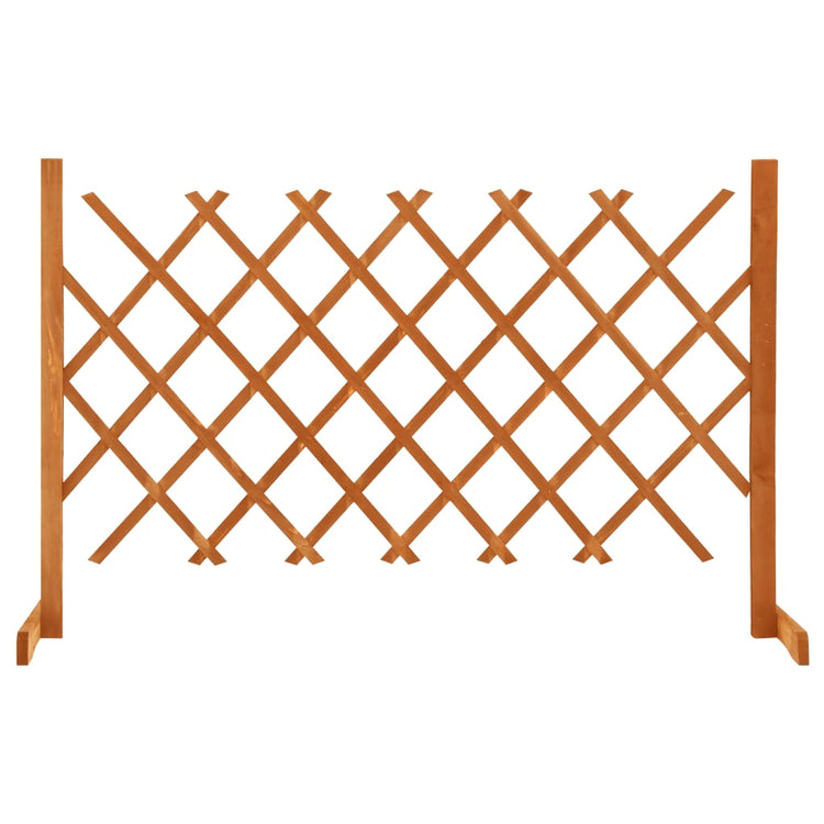 Vidaxl Garden Slat Arbeit 120x90 cm Festkiefer Orange