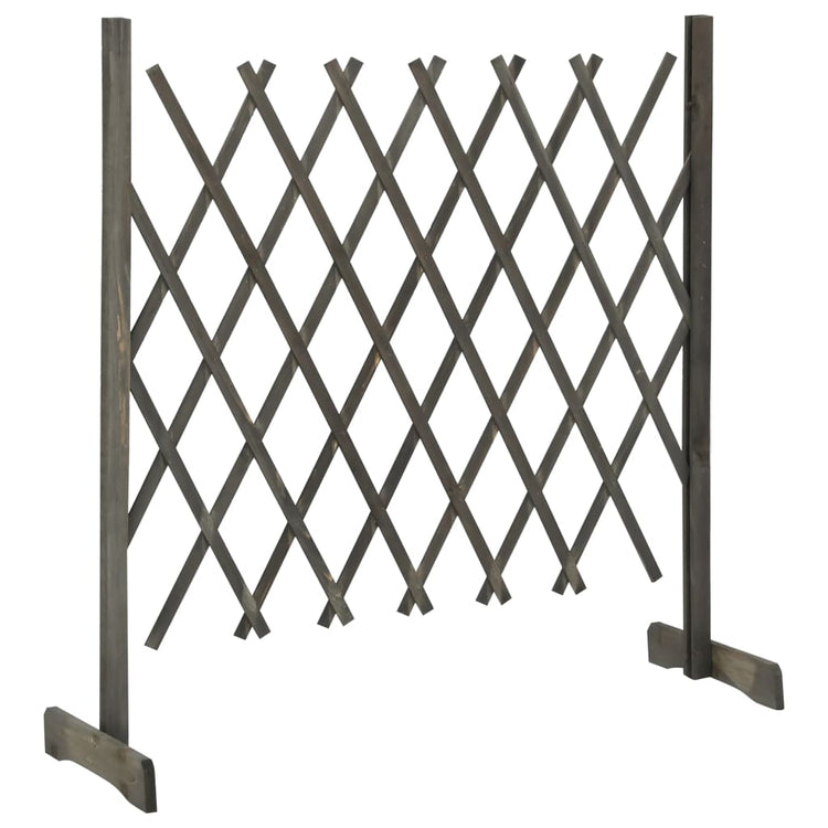 Vidaxl Garden Slat Arbeit 120 x 90 cm Festkiefergrau