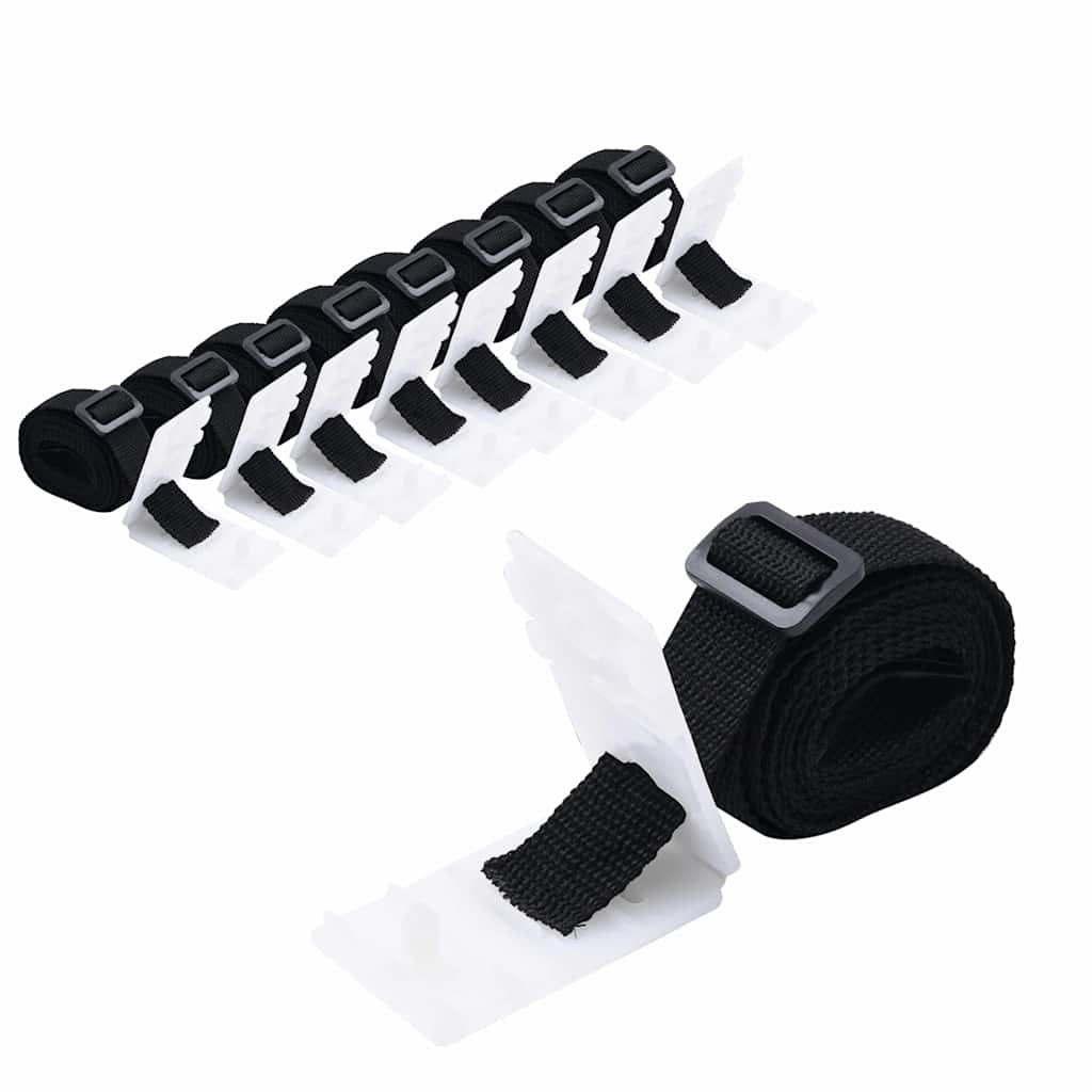 VIDAXL Rolling -Ansätze für die Swimmingpool -Abdeckung 8 ST Universal 1,8 m