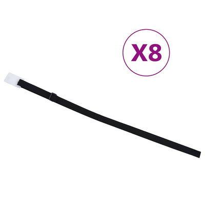 VIDAXL Rolling -Ansätze für die Swimmingpool -Abdeckung 8 ST Universal 1,8 m