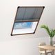 Vidaxl Fenster Plissé 60x80 cm Aluminiumbraun