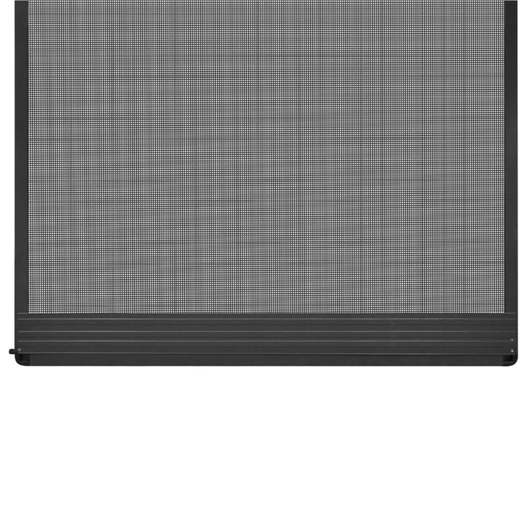 VIDAXL -Bildschirmtür mit Scharnieren 100x215 cm Anthrazit