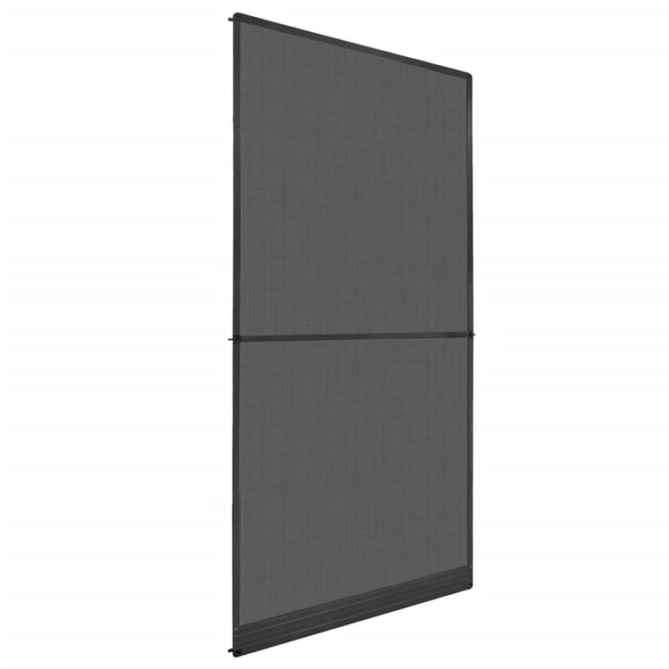 VIDAXL -Bildschirmtür mit Scharnieren 120x240 cm Anthrazit