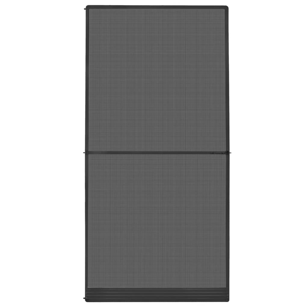 VIDAXL -Bildschirmtür mit Scharnieren 120x240 cm Anthrazit