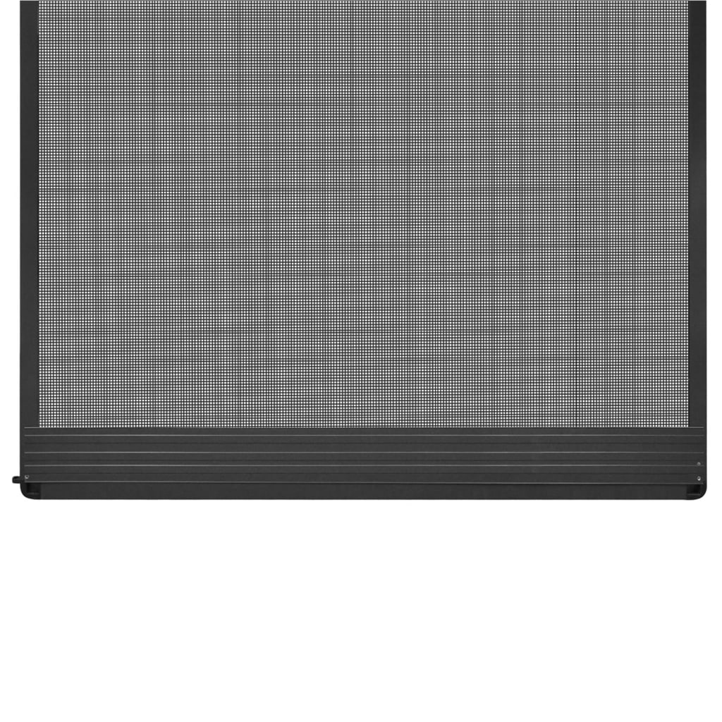 VIDAXL -Bildschirmtür mit Scharnieren 120x240 cm Anthrazit