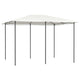 Vidaxl Arbor 160 g m² 3x4x2,6 M cremefarben -gelöscht