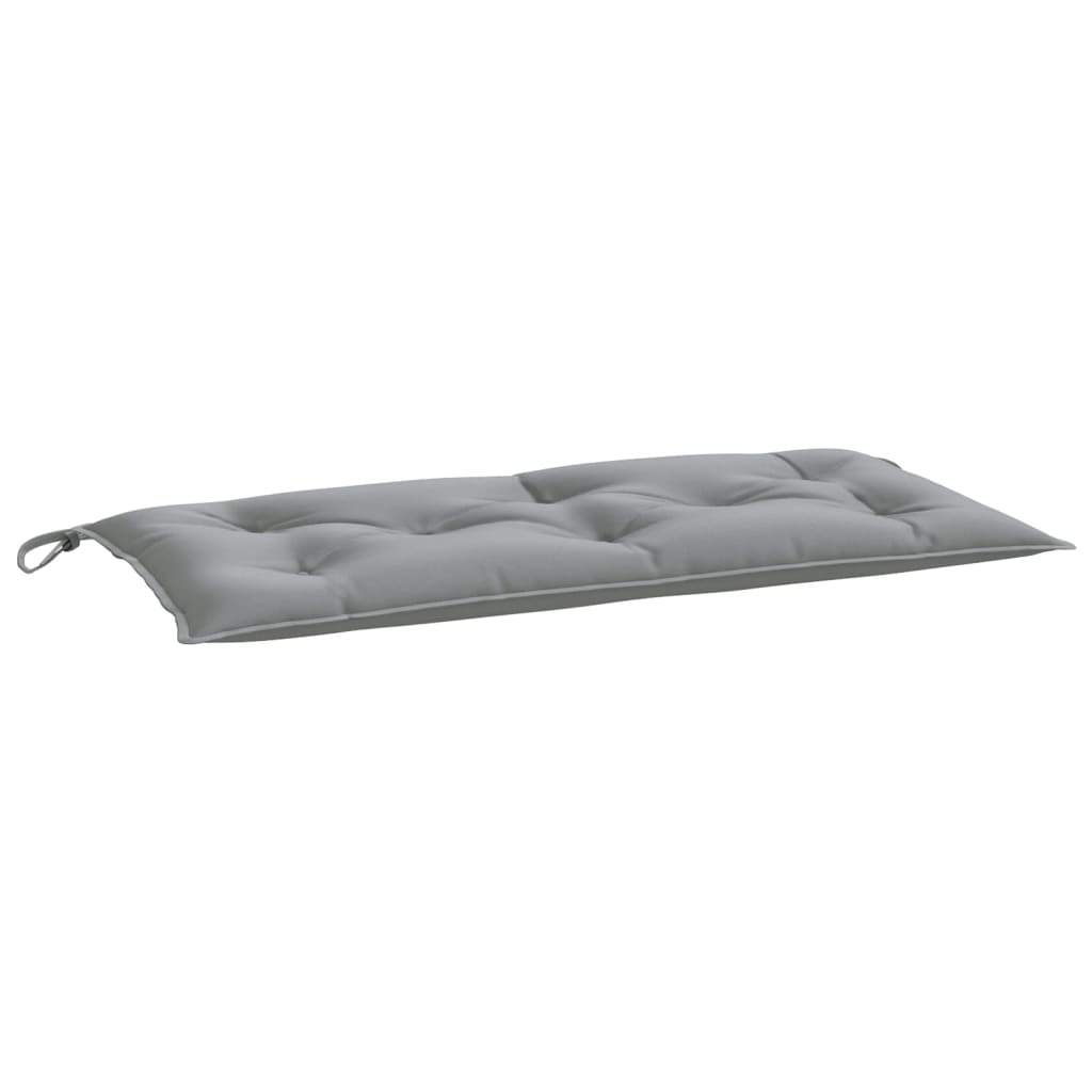 Vidaxl Garden Bench Kissen 100x50x7 cm Oxford Stoff grau