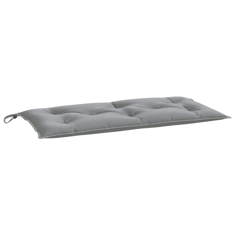 Vidaxl Garden Bench Kissen 100x50x7 cm Oxford Stoff grau