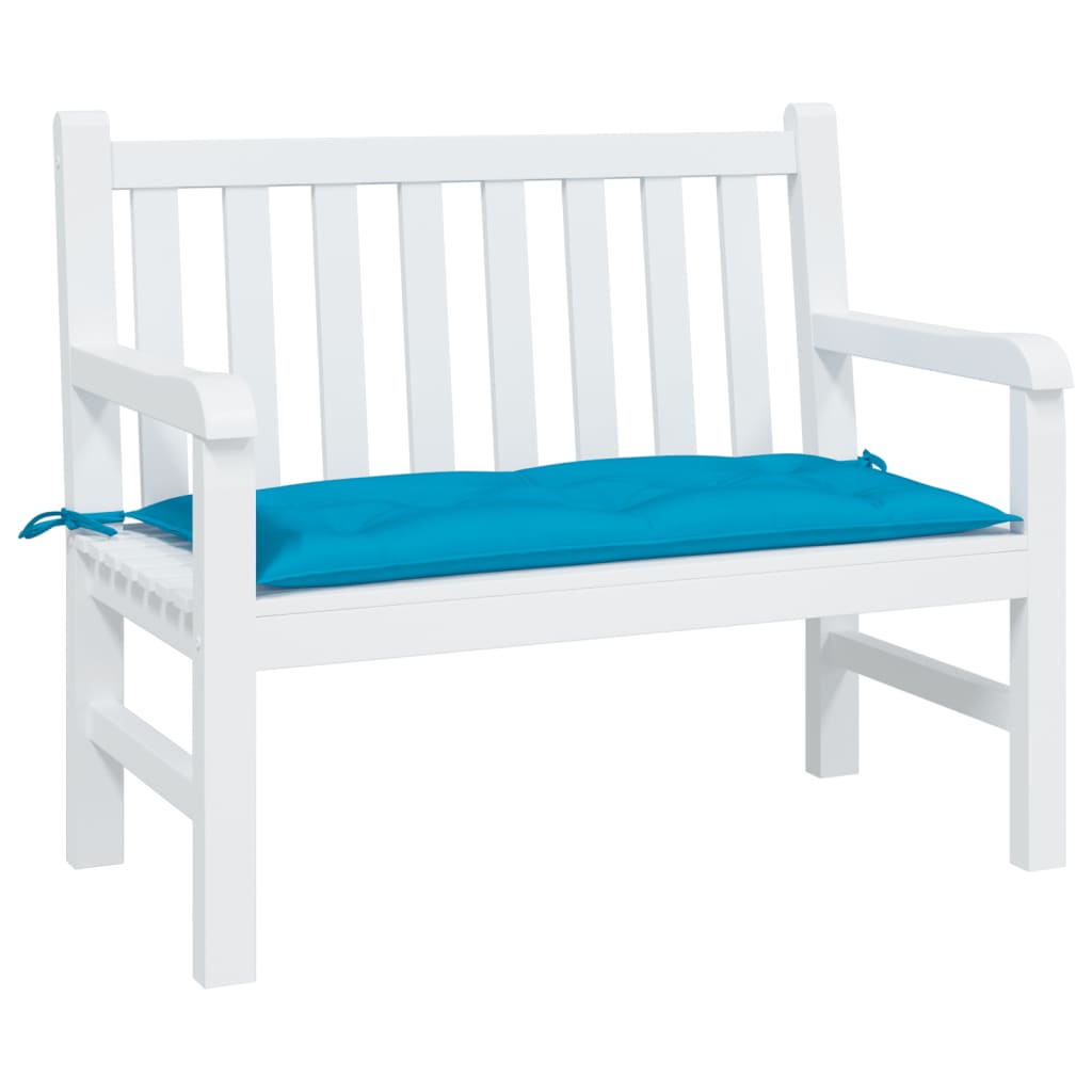 Vidaxl Gartenbank Kissen 100x50x7 cm Oxford Stoff hellblau