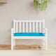 Vidaxl Gartenbank Kissen 100x50x7 cm Oxford Stoff hellblau