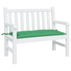 Vidaxl Garden Bench Kissen 100x50x7 cm Oxford Stoff grün