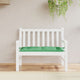 Vidaxl Garden Bench Kissen 100x50x7 cm Oxford Stoff grün