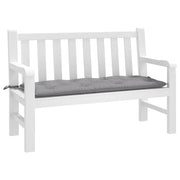 Vidaxl Gartenbank Kissen 120x50x7 cm Oxford Stoff grau - afbeelding 3