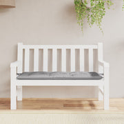 Vidaxl Gartenbank Kissen 120x50x7 cm Oxford Stoff grau - afbeelding 1