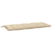 Vidaxl Garden Bench Kissen 120x50x7 cm Oxford Stoff Beige - afbeelding 2