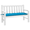 Vidaxl Gartenbank Kissen 120x50x7 cm Oxford Stoff hellblau