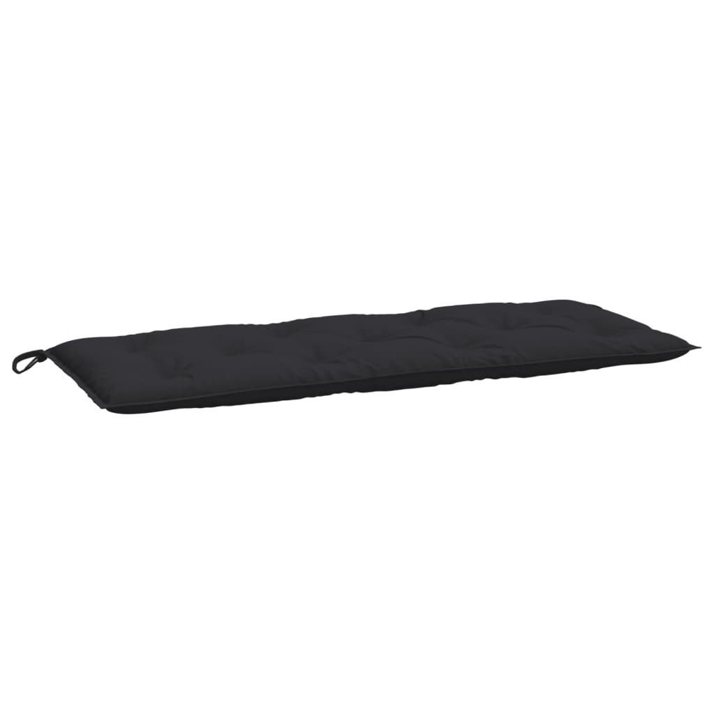 Vidaxl Gartenbank Kissen 120x50x7 cm Oxford Stoff schwarz