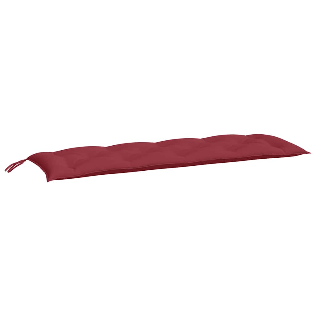 Vidaxx Gartenbankauflage 150x50x7 cm Oxfordstoff weinrot
