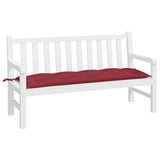 Vidaxx Gartenbankauflage 150x50x7 cm Oxfordstoff weinrot - afbeelding 3