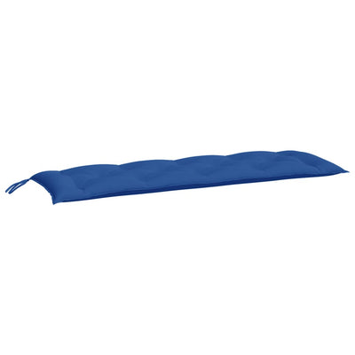 Vidaxl Garden Bench Kissen 150x50x7 cm Oxford Stoff Blau