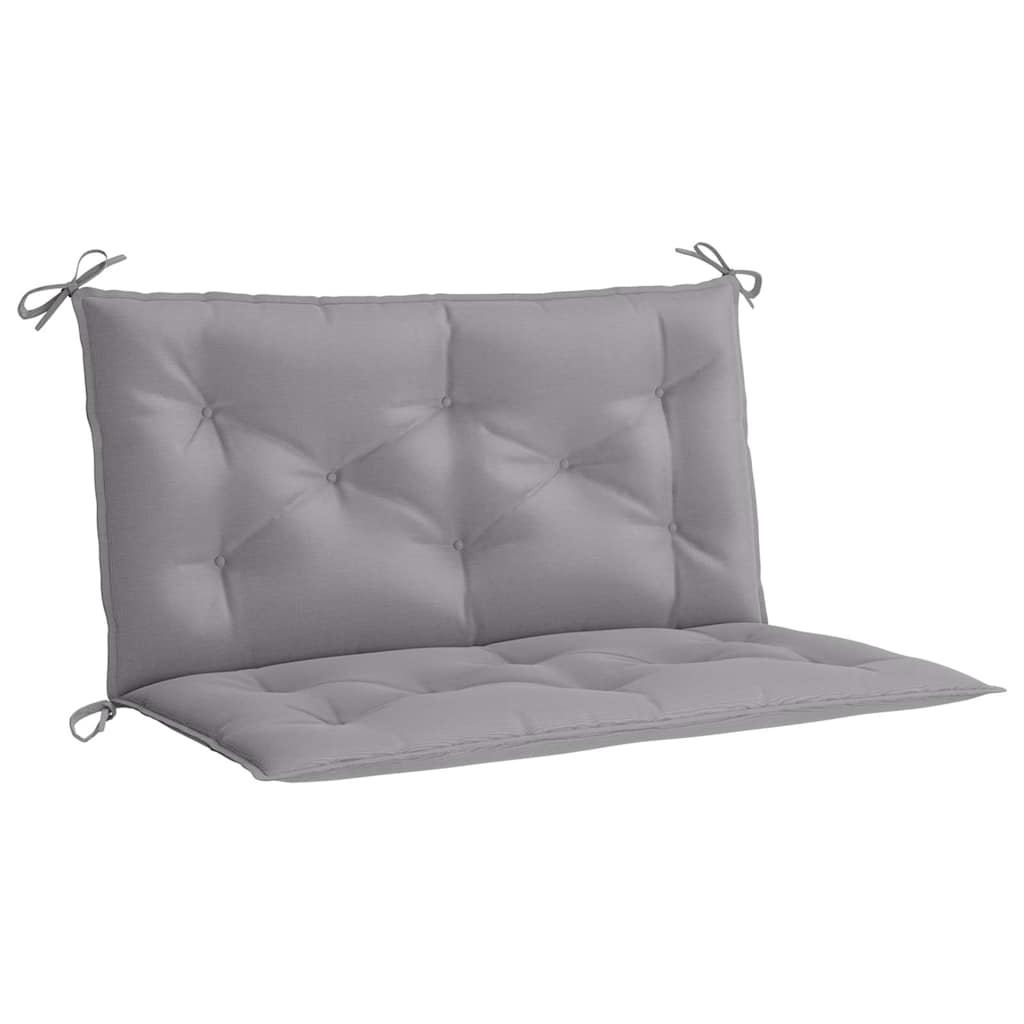 Vidaxx Gartenbankauflage 100x(50+50)x7 cm Oxford-Stoff grau