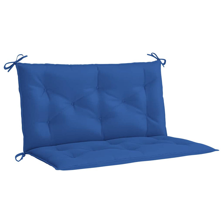 VidaXL Gartenbankauflage 100x(50+50)x7 cm Oxford-Stoff blau